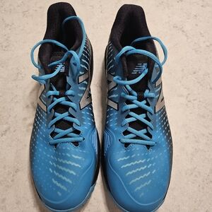 Size 12 blue new balance sneakers